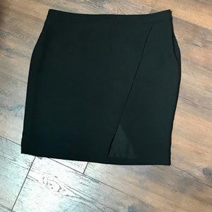 Lauren Ralph Lauren Black Envelope Style Skirt
